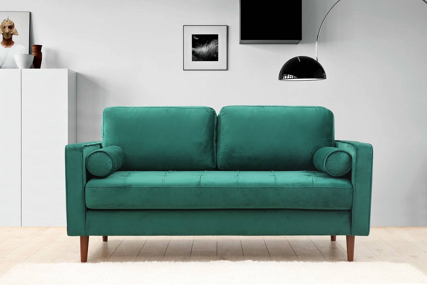 Design kanapé Jarmaine 175 cm zöld