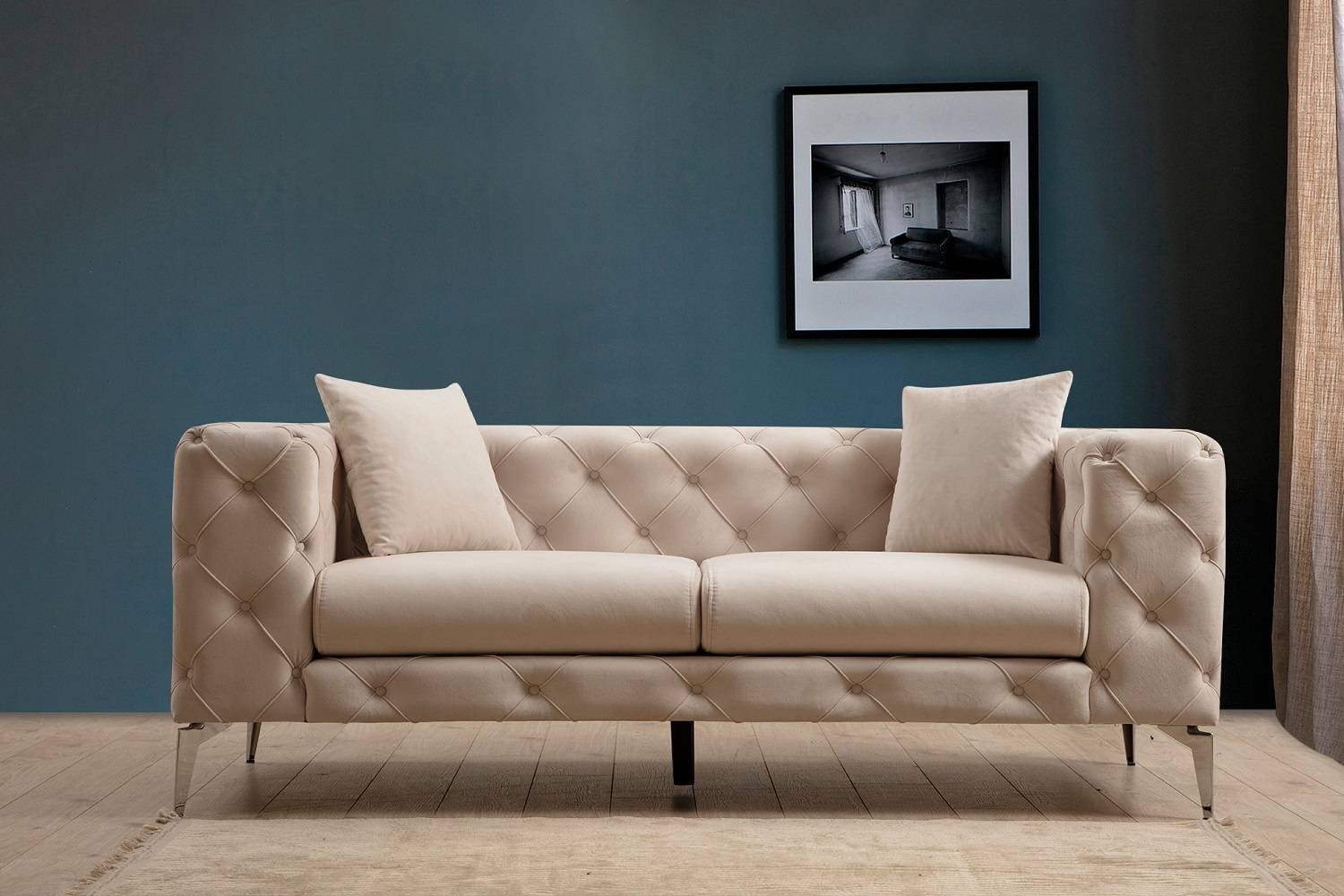 Design kanapé Rococo 197 cm ecru