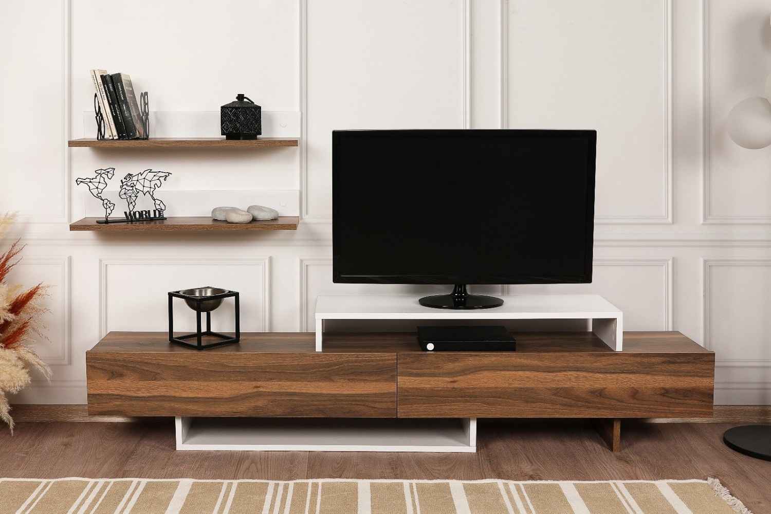 Design TV szekrény szett Freya teak