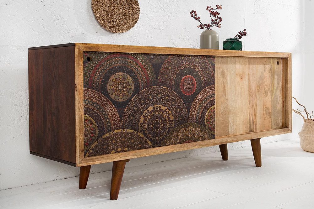 MANDALA mangófa tálalószekrény 160cm