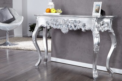 Luxus toalett asztal - konzolasztal Veneto ezüst