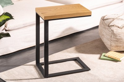 Design asztal laptophoz Giuliana 45 cm tölgy utánzata