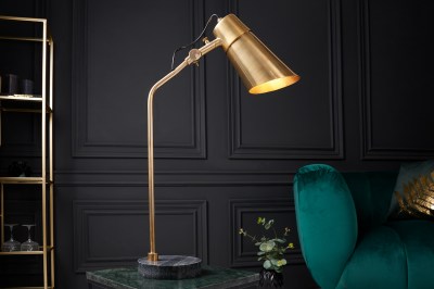Design asztali lámpa Leoma 64 cm arany