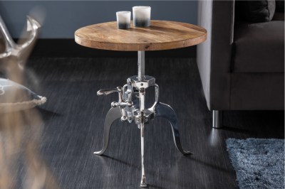 Design dohányzóasztal Adohi 45-62 cm Mangó