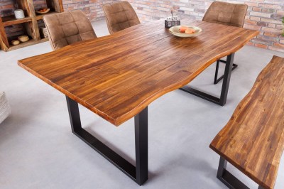 Design étkezőasztal Evolution 140 cm akác