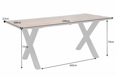 design-etkezoasztal-shark-x-220-cm-ujrahasznositott-fa-6