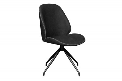 Design forgószék Laqueta fekete