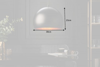design-fuggolampa-colt-30-cm-arany-levelek-fekete-6
