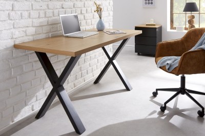 Design íróasztal Giuliana X 140 cm tölgy
