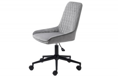 Design irodai szék Dana szürke bársony