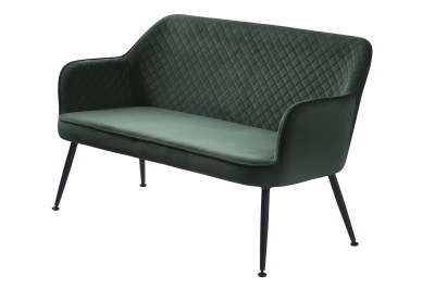 Design kanapé Hateya zöld bársony