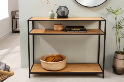 Design konzol Maille 100 cm vad tölgy