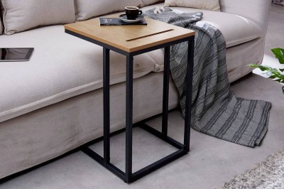Design oldalsó asztal Sweden 43 cm tölgy