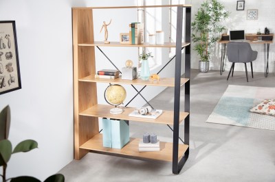 Design polc Kiana 154 cm tölgy minta 