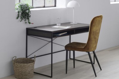Design szék Kendall borostyán bársony