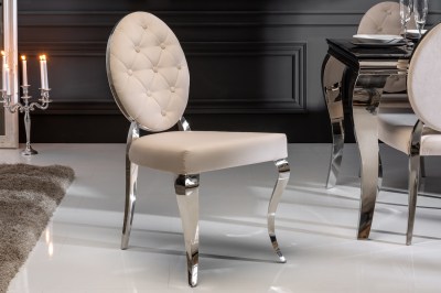Design szék Rococo II bézs