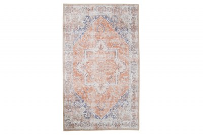 Design szőnyeg Maile 300 x 200 cm narancssárga / kék
