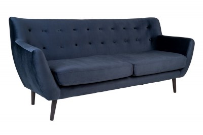 Design ülőgarnitúra Aaliyah sötétkék bársony