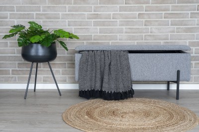 Design ülőpad Maija 95 cm világosszürke