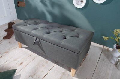 Design ülőpad Queen 100 cm szürke