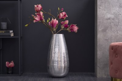 Design váza Malia 50 cm ezüst