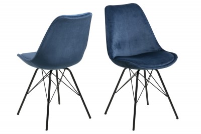 Ízléses szék Nasia - navy kék