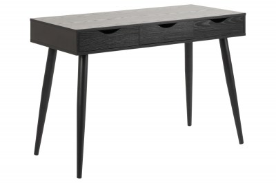 Stílusos íróasztal Nature 110 cm kőris - fekete