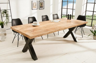 Stílusos étkezősztal Thunder X II 240 cm mangófa