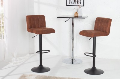 Bár szék Pretty vintage barna / 88-109 cm
