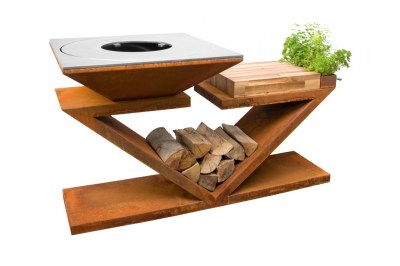 Kerti grill G5 - corten