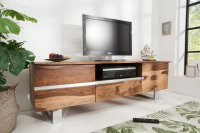 Luxus TV asztal Massive S 160 cm sheesham