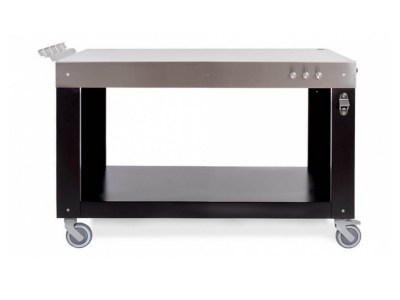 Multifunkcionális tároló kocsi pizzasütőkhöz ALFA FORNI 130 cm