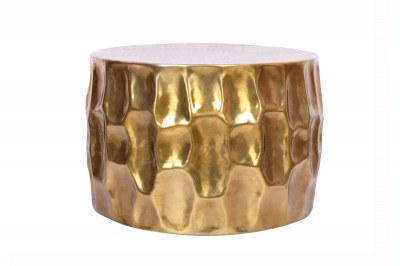 Stílusos dohányzóasztal Alijah 55 cm aranyszínű