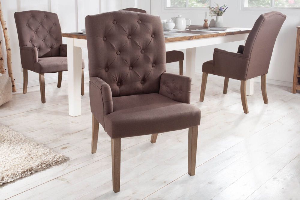 CASTLE barna 100% polyester szék 60x65x104